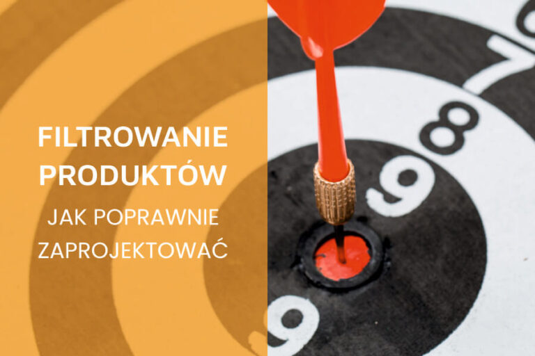 Filtrowanie produktów w sklepie