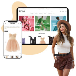 Sklep internetowy z odzieżą Catwalk PrestaShop