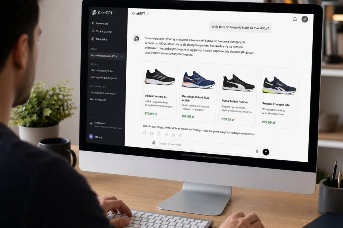 zakupy przez ChatGPT